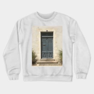 An Old Door in France Crewneck Sweatshirt